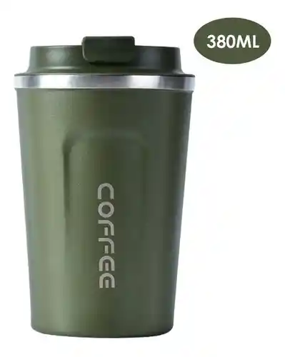 Botella De Agua Caliente Y Fría Taza De Café De Acero