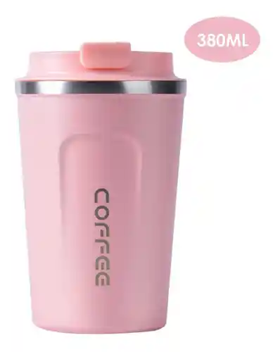 Botella De Agua Caliente Y Fría Taza De Café De Acero