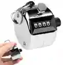 Hand Tally Contador De Mano Contador Clicker 4 Digitos Metal