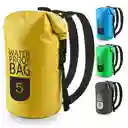 Bolsa Seca Tula Mochila Impermeable 5l Doble Correa