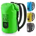 Bolsa Seca Tula Mochila Impermeable 5l Doble Correa