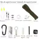 Kit De Supervivencia Sos Granada Multiusos Camping Paracord
