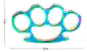 Manopla Tornasol Defensa Personal Acero Inoxidable Nv003