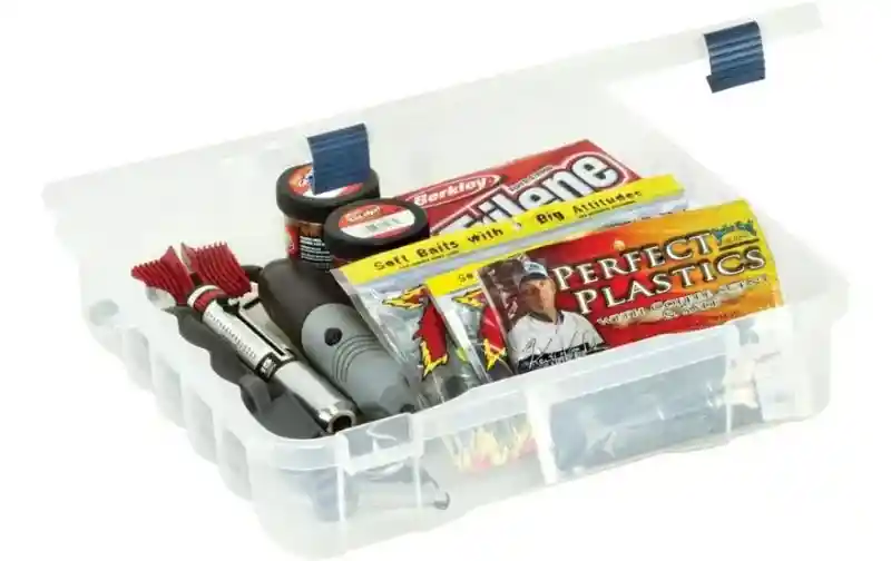 Caja Para Señuelos De Pesca Plano Spinnerbaits Camping