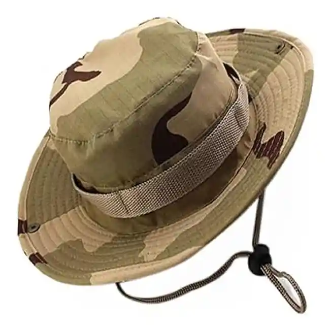 Pava Militar Sombrero Camuflado Ajustable Para Pesca