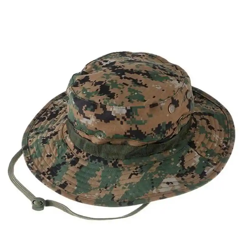Pava Militar Sombrero Camuflado Ajustable Para Pesca