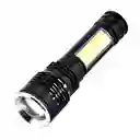 Linterna Táctica Recargable Con Zoom