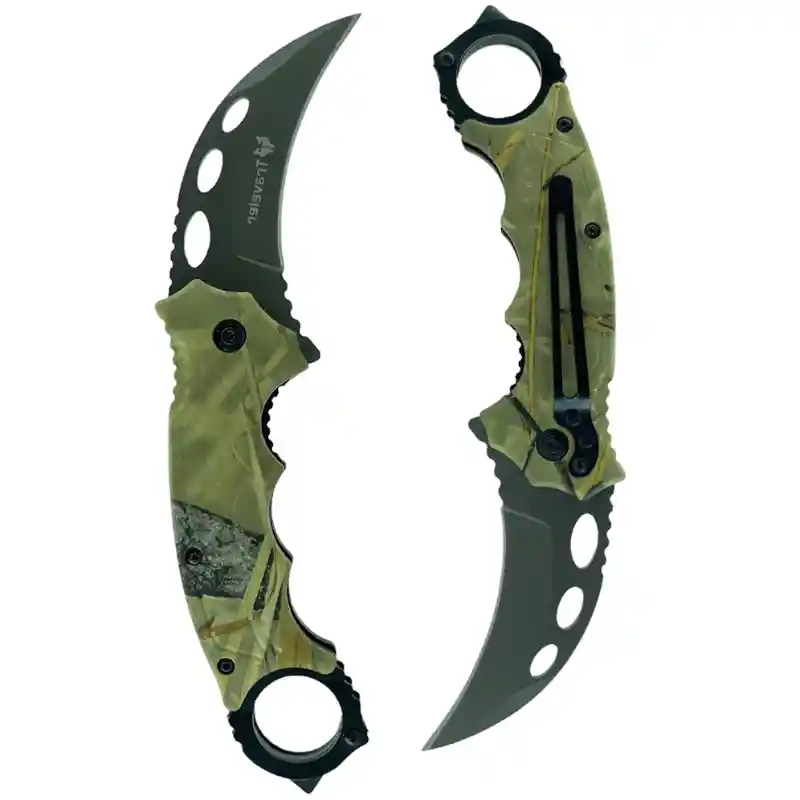 Navaja Cuchillo Karambit Militar Táctico Garra Camping