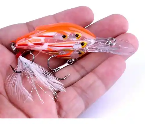Señuelo De Pesca Cardumen De Lobina Rios Lagunas