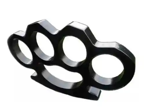 Manopla Defensa Personal Puño Inoxidable Protección Max