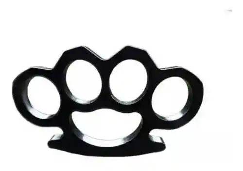 Manopla Defensa Personal Puño Inoxidable Protección Max