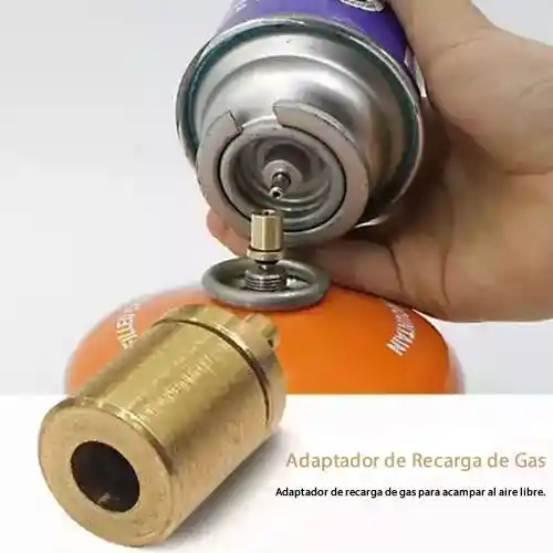 Adaptador Para Recargar Pipetas De Estufas De Camping