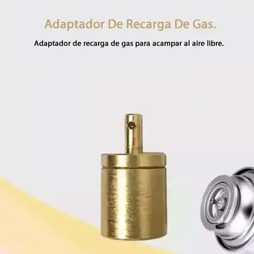 Adaptador Para Recargar Pipetas De Estufas De Camping