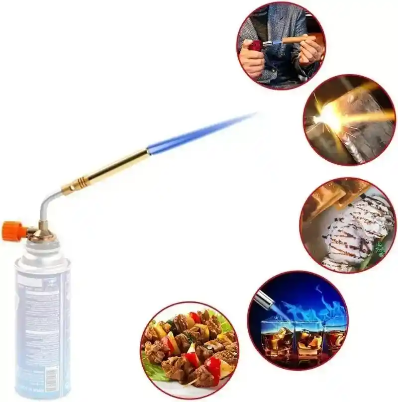 Antorcha Soplete De Gas Butano Para Soldadura Chorro Triple