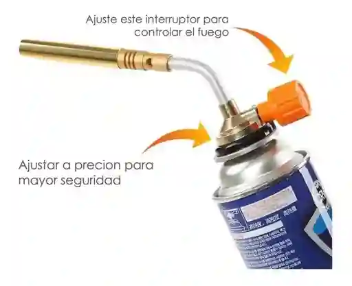 Antorcha Soplete De Gas Butano Para Soldadura Chorro Triple