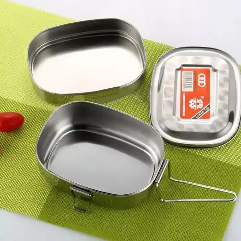 Marmita Menaje Grande Recipiente Platos Comida Camping