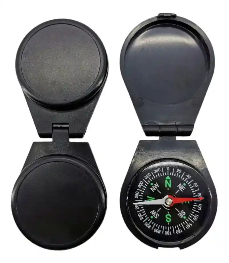 Brújula De Bolsillo Magnética Portatil Compass 45mm Camping