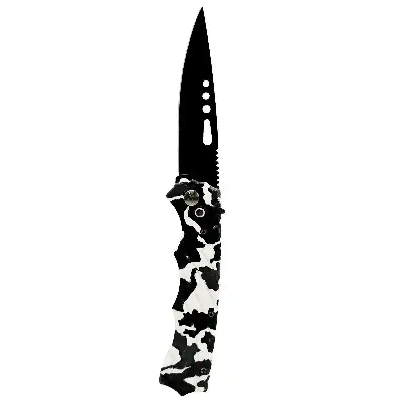 Navaja Tactico Cuchillo Supervivencia Camping Pesca Camuflado