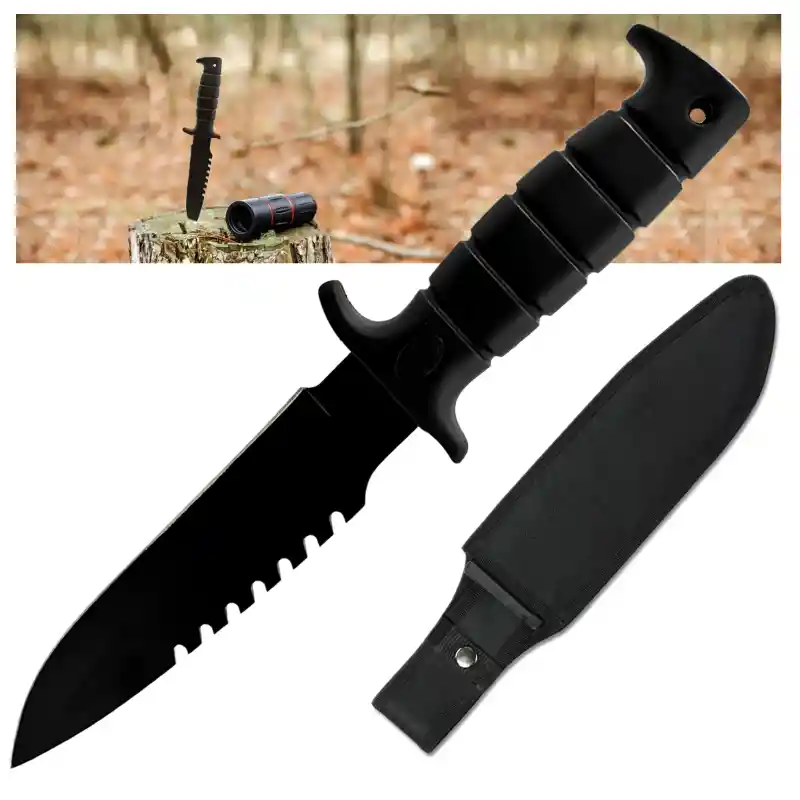 Cuchillo Rambo Daga Pesca Camping Tactico Militar Caza