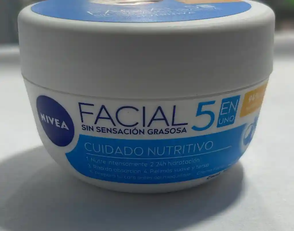 Nivea Facial 50ml Nutritiva.