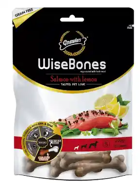 Wisebones Salmon Y Limon 200gr Med