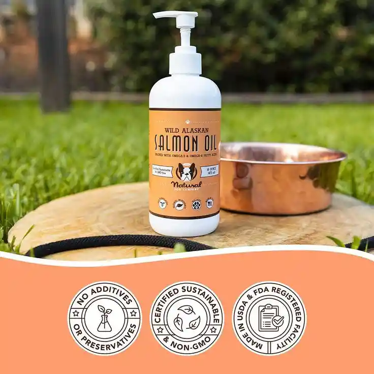 Salmon Oil Suplemento - Natural Dog Company