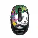 Mouse Mowl-320 Print Panda Usb/usb-c Inalambrico