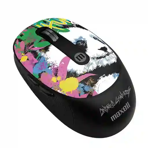 Mouse Mowl-320 Print Panda Usb/usb-c Inalambrico