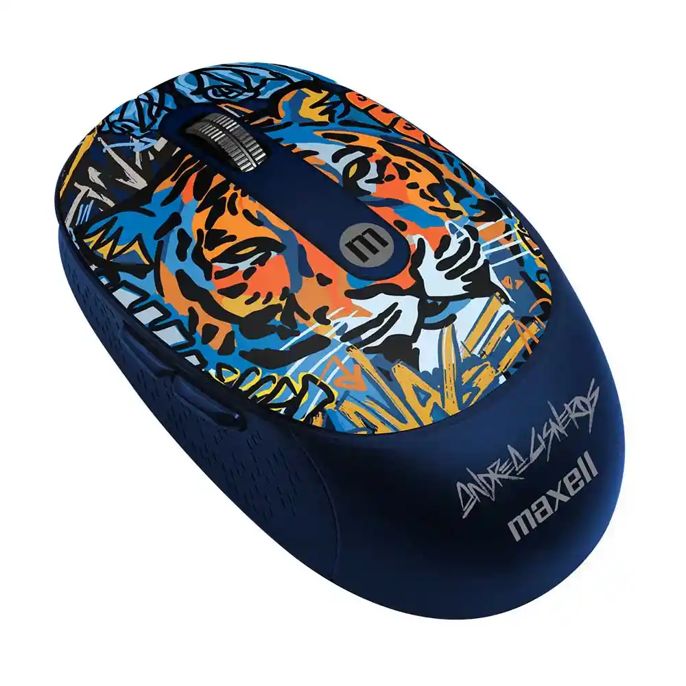 Mouse Mowl-320 Print Tiger Usb/usb-c Inalambrico