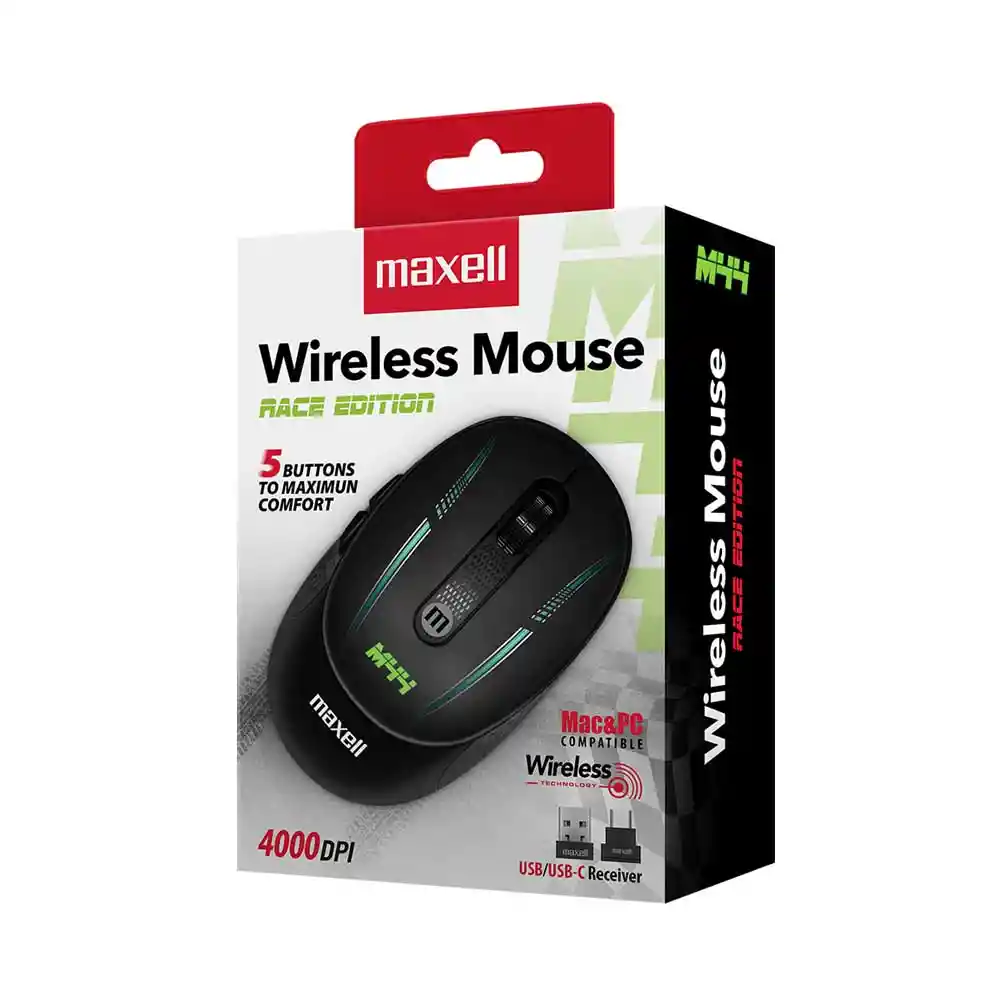 Mouse Mowl-mr1 Race M44 Inalambrico