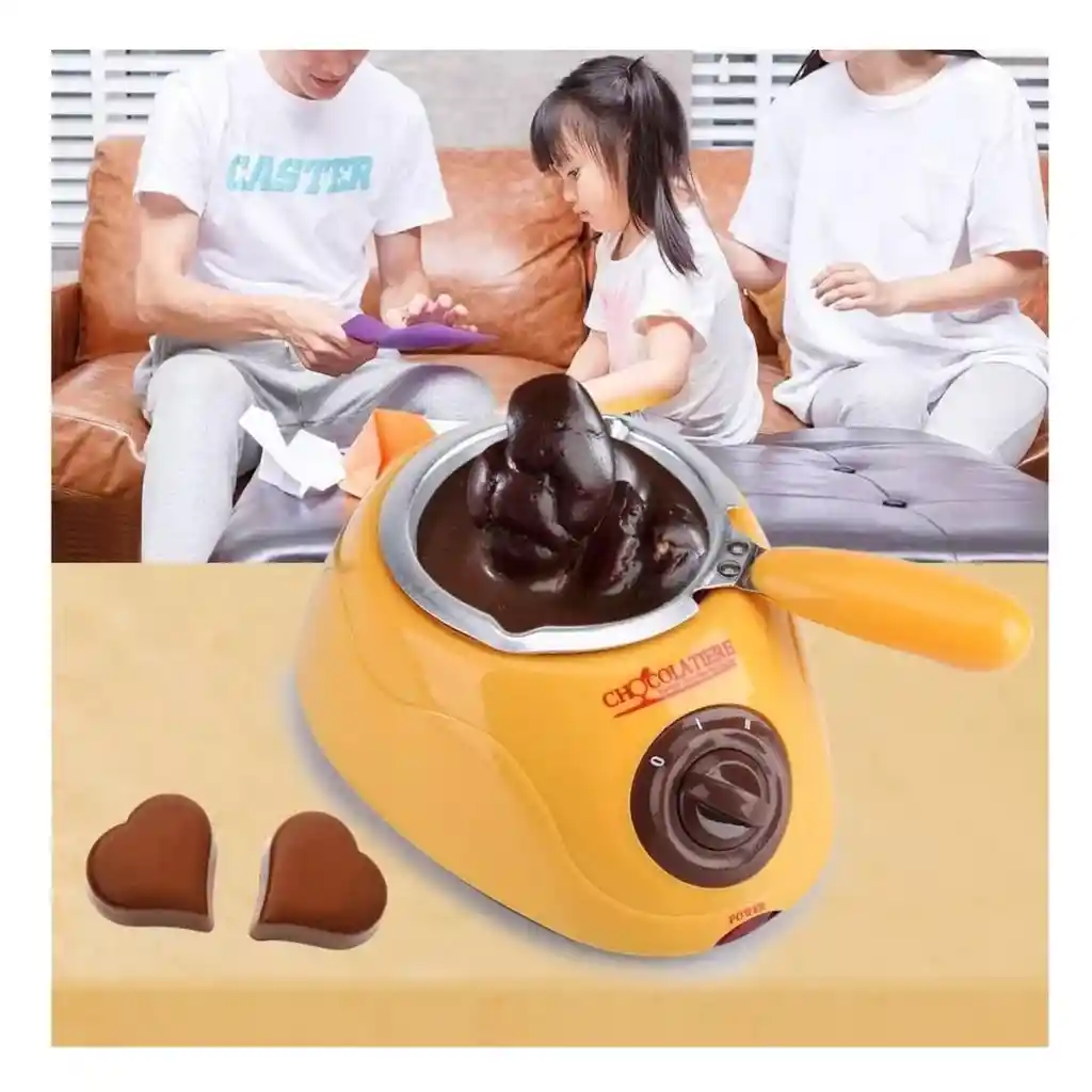 Mini Olla Fundidora De Chocolate Eléctrica - Máquina Práctica Y Compacta