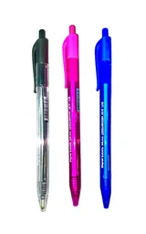 Boligrafo Retractil Kilometrico Paper Mate Inkjoy X 3 Uds Fucsia , Azul Y Negro