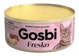 Gosbi Fresko Kitten Tuna With Chiken And Milk Lata