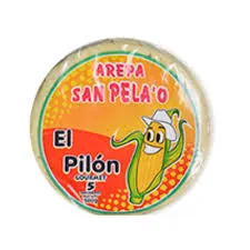 Arepa Santandereana De Maiz Pelao X5 Und El Pilon