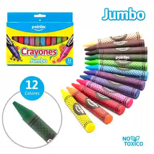 Creyones Jumbo X12 Pointer