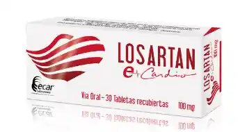 Losartan 100mg Tabletas