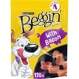Beggin Snack Strip Bacon 170 Gr