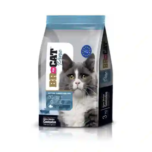 Br Cat Adulto Castrado Salmon 1 Kg