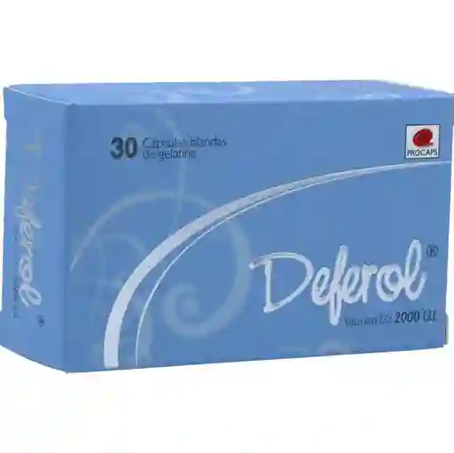 Deferol 2000 Ui X 30 Cápsulas Blandas (vitamina D3)