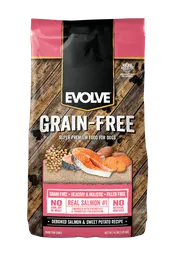 Evolve Grain Free Dog Adult Salmon 24 Lb - 10.88 Kg