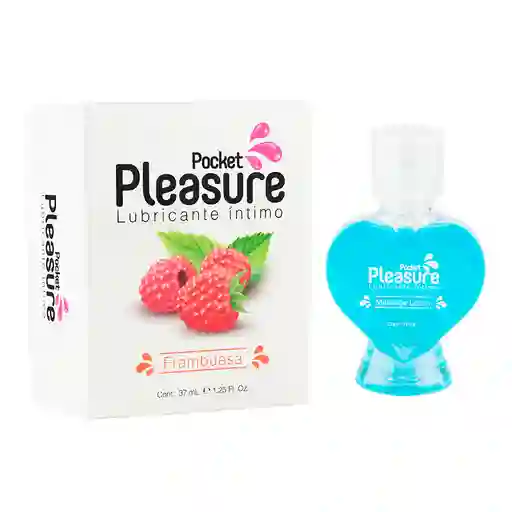 Lubricante Intimo Frambuesa X 37 Ml Pocket Pleasure