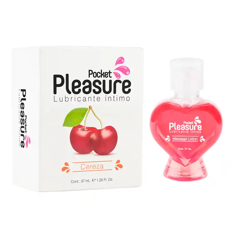 Lubricante Intimo Cereza X 37 Ml Pocket Pleasure