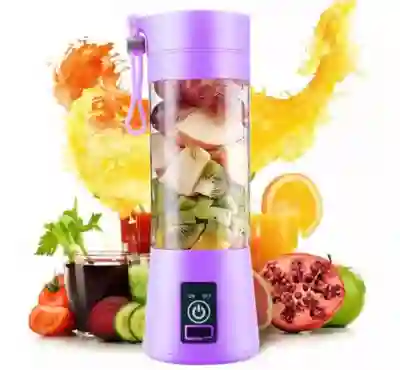 Botella Violeta Portátil Mini Blender Mixer Juice Usb