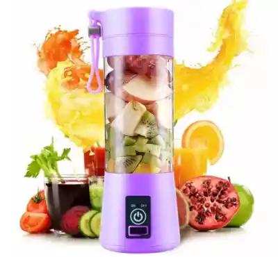 Botella Violeta Portátil Mini Blender Mixer Juice Usb