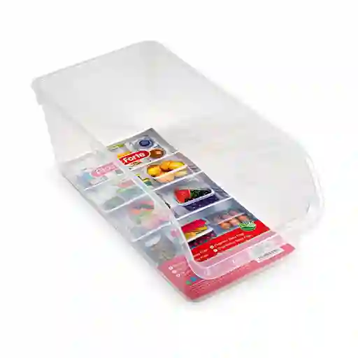 Organizador Plasticforte 19.5x36.5x13.5cm