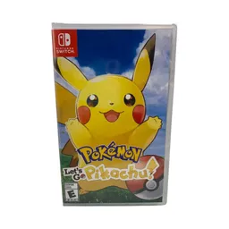 Pokemon Let's Go Pikachu Para Nintendo Switch Nuevo Fisico