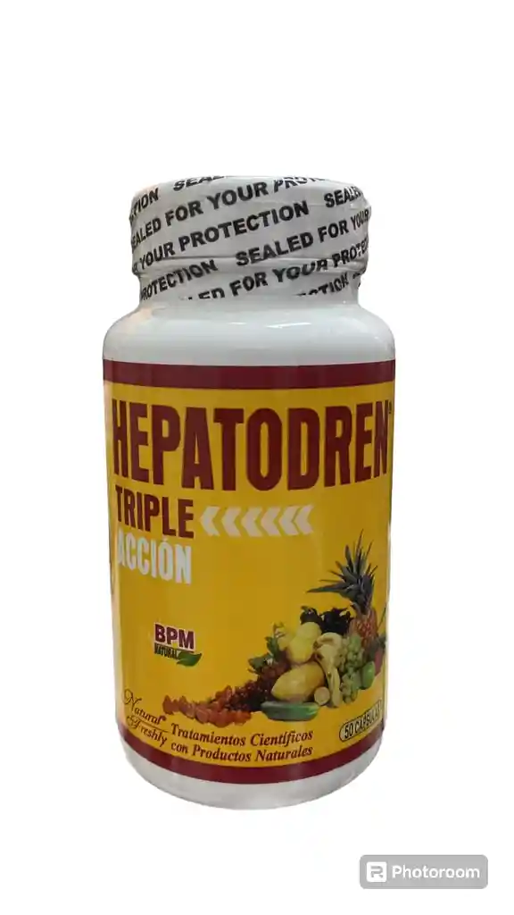 Hepatodren Triple Accion X 50 Capsulas Natural Freshly