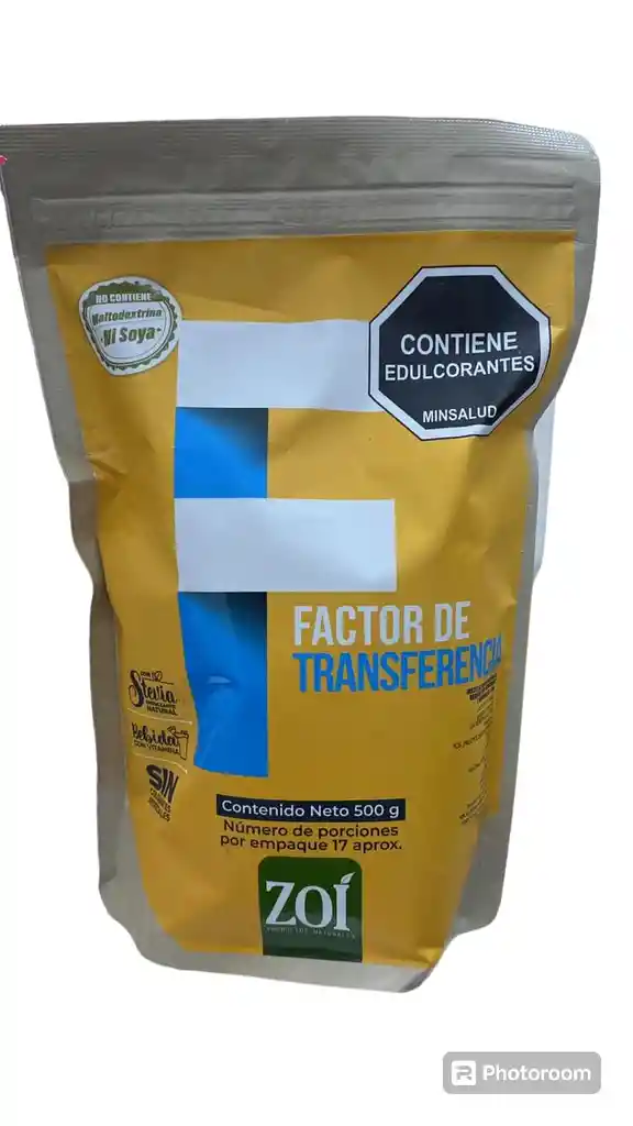 Factor De Transferencia En Polvo X 500g Zoi