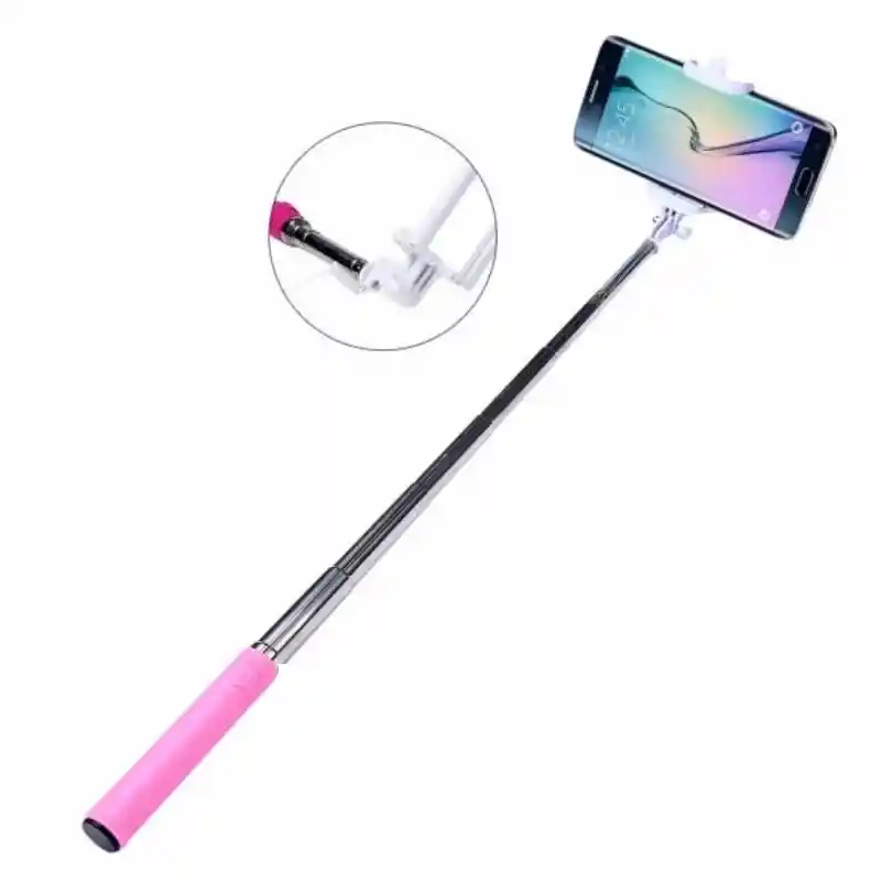 Soporte De Celular, Palo De Selfie - Verde