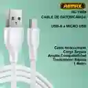 Cable De Carga Datos Remax Rc-160m Usb - Tipo A Wh 1m